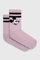 United Colors of Benetton skarpetki dziecięce skarpetki długie różowy 6AO30702S.G.SEASONAL
