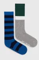 modrá Detské ponožky United Colors of Benetton 2-pak Detský