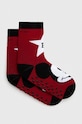 United Colors of Benetton skarpetki dziecięce x Disney skarpetki długie czerwony 6AO30702R.G.SEASONAL