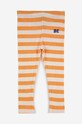 Bobo Choses legginsy niemowlęce 223AB045 żółty AW23