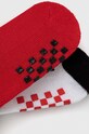 Vans skarpetki dziecięce VN0A7PTC0PZ1 DROP V CLASSIC SOCK 2-pack VN0A7PTC0PZ1 czerwony AW23