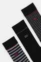 CR7 Cristiano Ronaldo skarpetki 3-pack 8273.80.141 czarny AW25