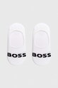 BOSS șosete 2-pack sosete scurte alb 50477866