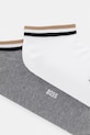 BOSS șosete bărbătești 2P AS Uni stripe CC pachet de 2 50491192 gri AA00