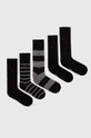 čierna Ponožky Tommy Hilfiger 5-pak Pánsky