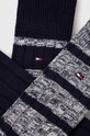 Ponožky Tommy Hilfiger 3-pak 701226073 tmavomodrá AW23