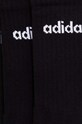 Ponožky adidas 3-pak Essentials IC1301 čierna SS25