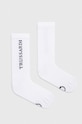 Ponožky Trussardi dlouhé ponožky bílá 57Z00342.0F000840