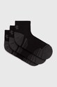 Ponožky Under Armour 3-pak dlhé ponožky čierna 1379510