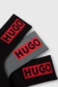 Nogavice HUGO 3-pack zelena