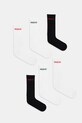 HUGO skarpetki 6P QS RIB LOGO CC 6-pack skarpetki długie biały 50510187