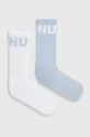 μπλε Κάλτσες HUGO 2-pack Ανδρικά