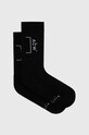 A-COLD-WALL* socks BRACKET SOCK overprint black ACWMSK034A