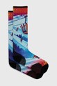 Smartwool calzini da sci Ski Zero Cushion Ski Day Print OTC SW002144 blu AW23