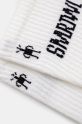 Smartwool calzini Athletic SMRTWL Logo SW002250 bianco AW24