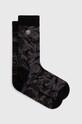 Ponožky AAPE Basic Camo dlhé ponožky čierna ASO4293