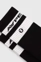 Чорапи AAPE Rib w/ Stripe черен