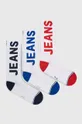 bianco Tommy Jeans calzini pacco da 3 Unisex