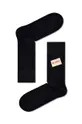 μαύρο Κάλτσες Happy Socks Slow Life Sock Unisex
