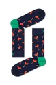 tmavomodrá Ponožky Happy Socks Sausage Sock Unisex