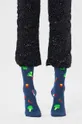 Κάλτσες Happy Socks Veggie Sock σκούρο μπλε