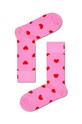 Nogavice Happy Socks Heart Sock Visoke nogavice roza P000068