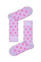 Κάλτσες Happy Socks Big Dot Sock ψηλές κάλτσες μωβ P000076