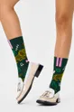 Κάλτσες Happy Socks Zodiac Leo πράσινο