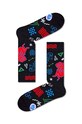 Happy Socks zokni Zodiac Virgo hosszúszárú zokni fekete P000144