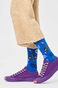 Happy Socks zokni Zodiac Libra P000145 kék AW23