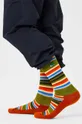 Κάλτσες Happy Socks Speed Of A Snail Crew Sock 86% Βαμβάκι, 12% Πολυαμίδη, 2% Σπαντέξ