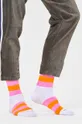 Κάλτσες Happy Socks Stripe It 3/4 Crew Sock 78% Βαμβάκι, 20% Πολυαμίδη, 2% Σπαντέξ