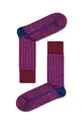 fialová Ponožky Happy Socks Dressed Minimal Compact Sock Unisex