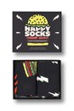 Носки Happy Socks Blast Off Burger Socks 2 шт длинные носки чёрный P000310