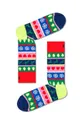 multicolor Happy Socks skarpetki Christmas Stripe Sock Unisex