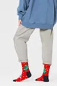 Ponožky Happy Socks Happy Holidays Sock červená