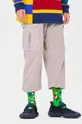 Κάλτσες Happy Socks Christmas Gnome Sock 86% Βαμβάκι, 12% Πολυαμίδη, 2% Σπαντέξ