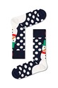 Ponožky Happy Socks Jumbo Snowman Sock dlhé ponožky tmavomodrá P000283