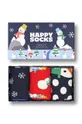 барвистий Шкарпетки Happy Socks Snowman Socks Gift Set 3-pack Unisex