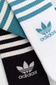 Κάλτσες adidas Originals 3-pack λευκό