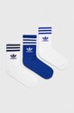 Κάλτσες adidas Originals 3-pack ψηλές κάλτσες λευκό IL5025