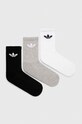 Носки adidas Originals 3 шт длинные носки белый IJ5614