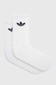 adidas Originals skarpetki 6-pack Trefoil skarpetki długie biały IJ5619
