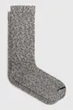 siva Čarape Red Wing Socks Unisex