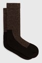 Red Wing wool blend socks ankle socks brown 97640.09120