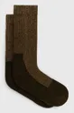 zielony Red Wing skarpetki z domieszką wełny Socks Unisex