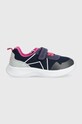 Garvalin sneakersy dziecięce imitacja skóry licowej granatowy 231800.24.27