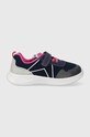 Garvalin sneakersy dziecięce imitacja zamszu granatowy 231800.28.30