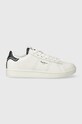 Sneakers boty Pepe Jeans imitace kůže bílá PBS30572
