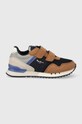 Dětské sneakers boty Pepe Jeans textilní námořnická modř PBS30580